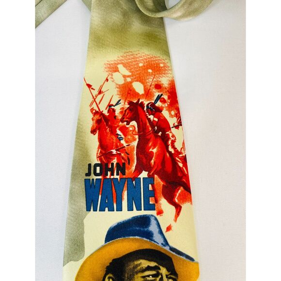 ROCKMOUNT RANCH WEAR Tie John Wayne Hondo Cowboy Western Ralph Marlin 25/380 - Picture 5 of 8